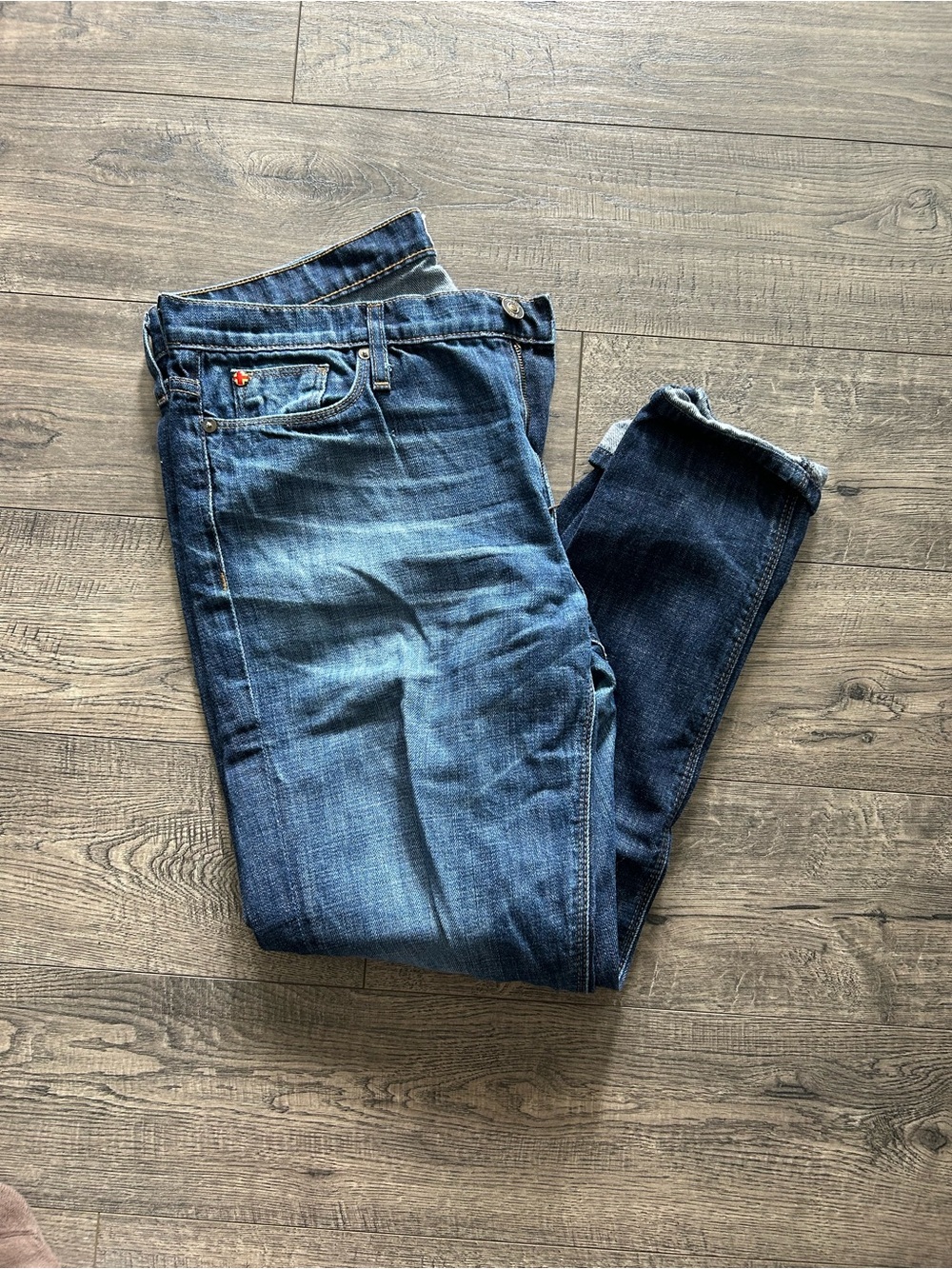 Hudson Cropped Jeans